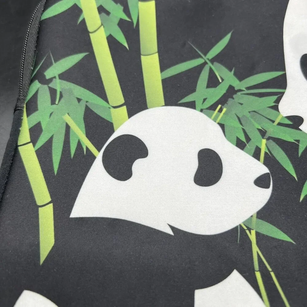 Tablet Neoprene Panda Sleeve Pouch Zip Case Carry Bag For 10